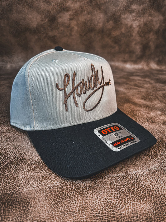 Howdy Two-Tone Trucker Hat