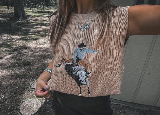 Bronco Sweater Vest