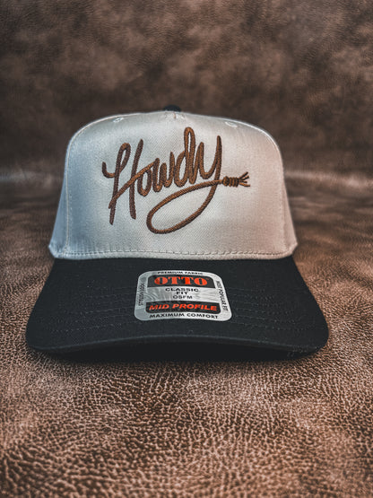 Howdy Two-Tone Trucker Hat