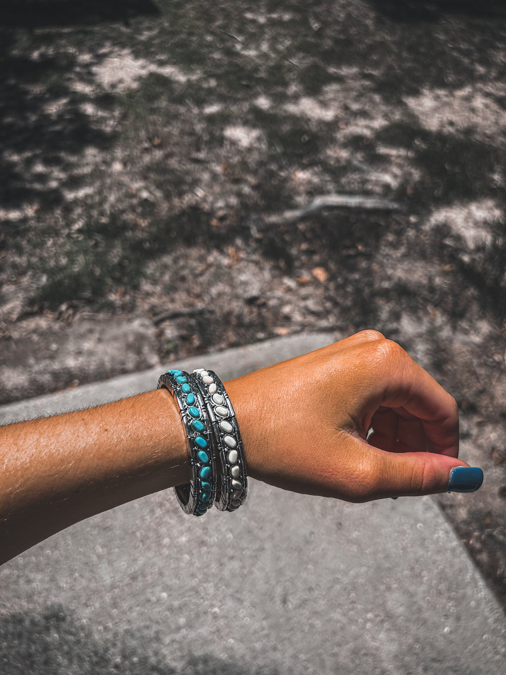 High Desert Stone Bangle