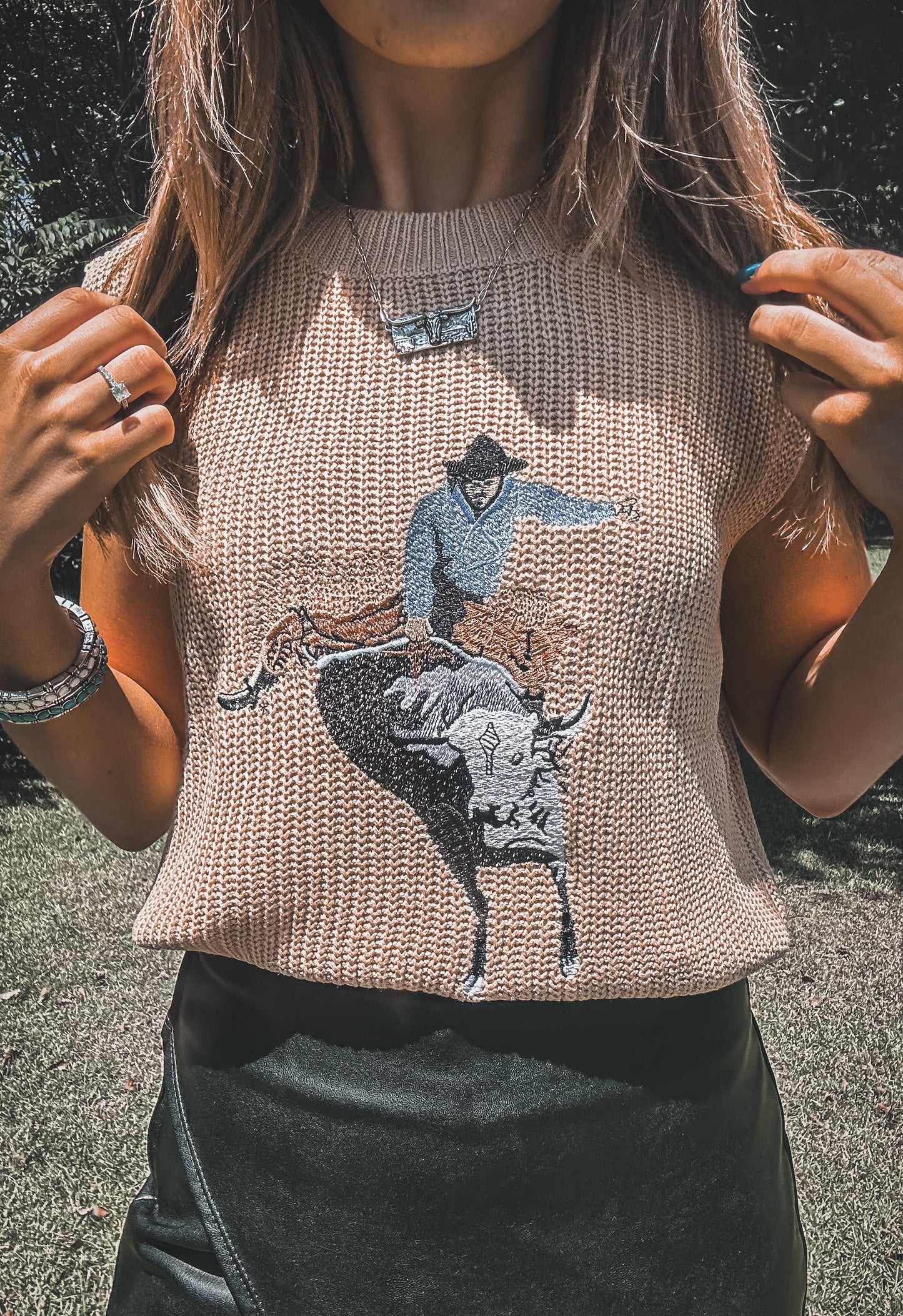 Bronco Sweater Vest