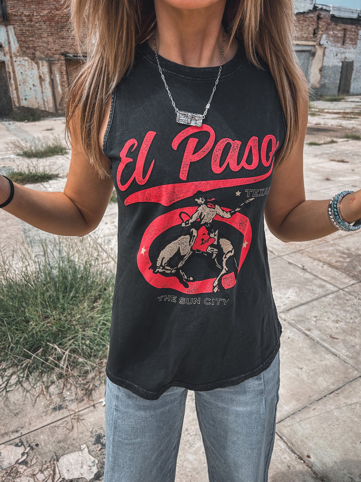 Sunset in El Paso Tank