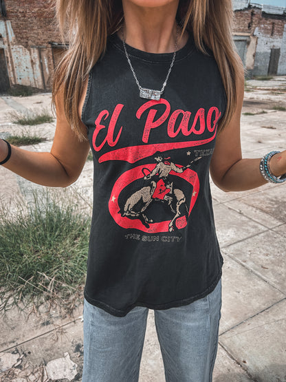 Sunset in El Paso Tank