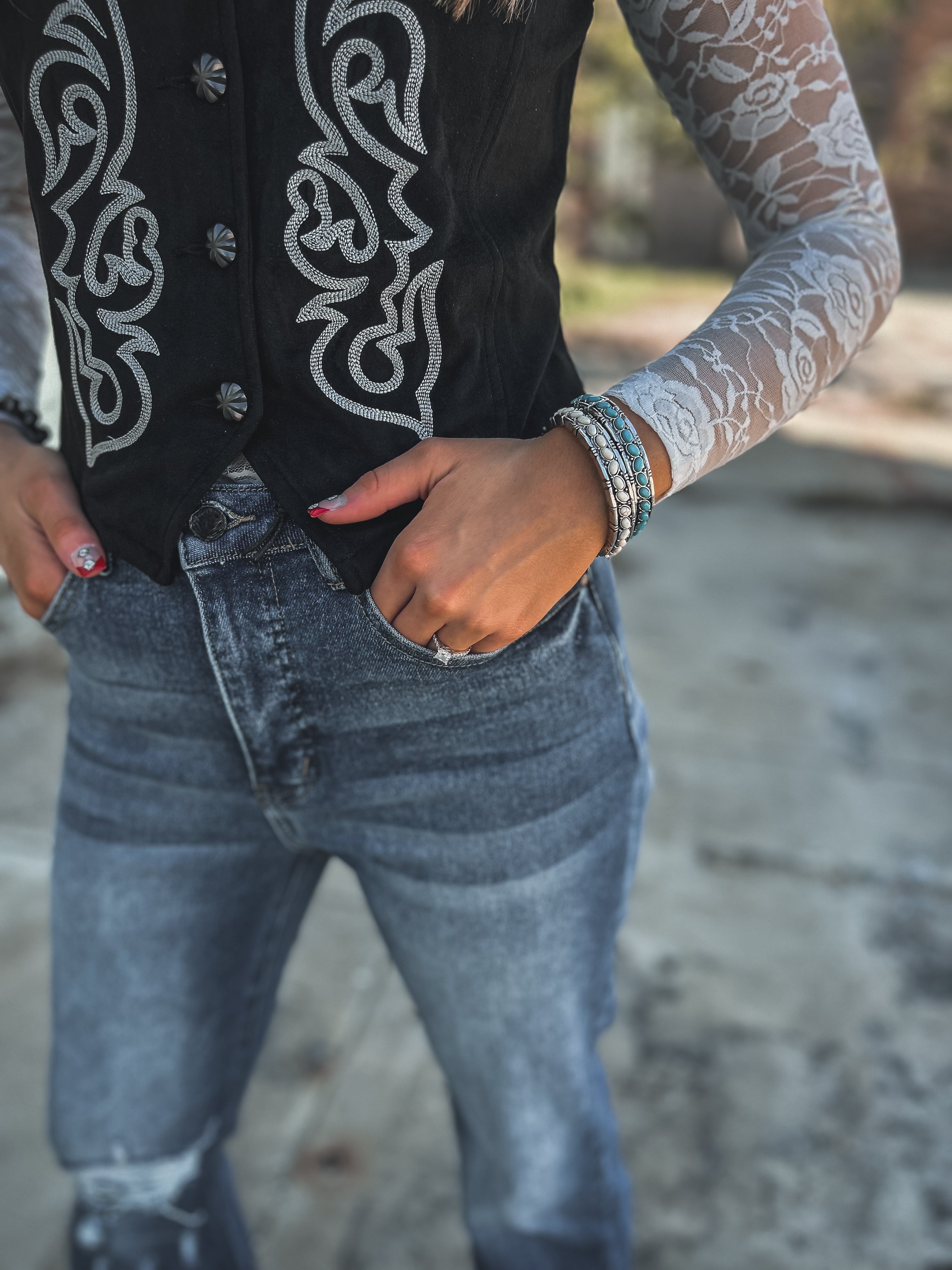 High Desert Stone Bangle