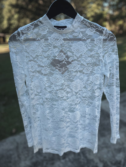 Wild Rose Lace Top