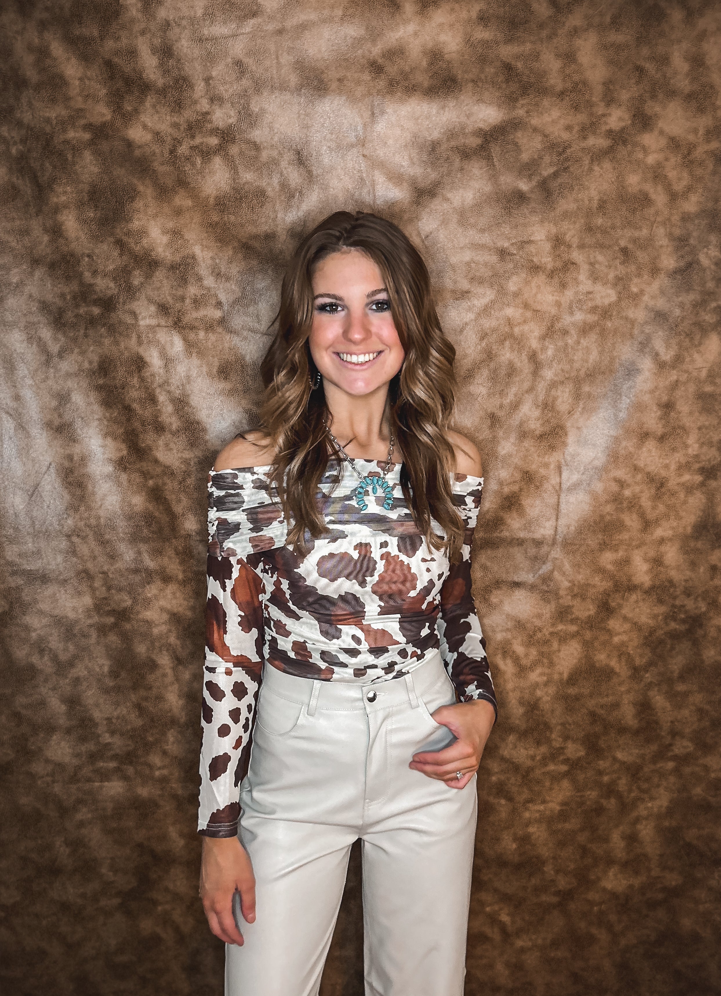 Cowgirl Chic Mesh Top