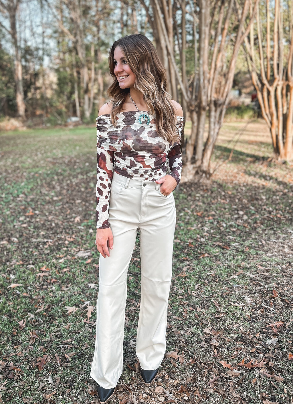 Cowgirl Chic Mesh Top