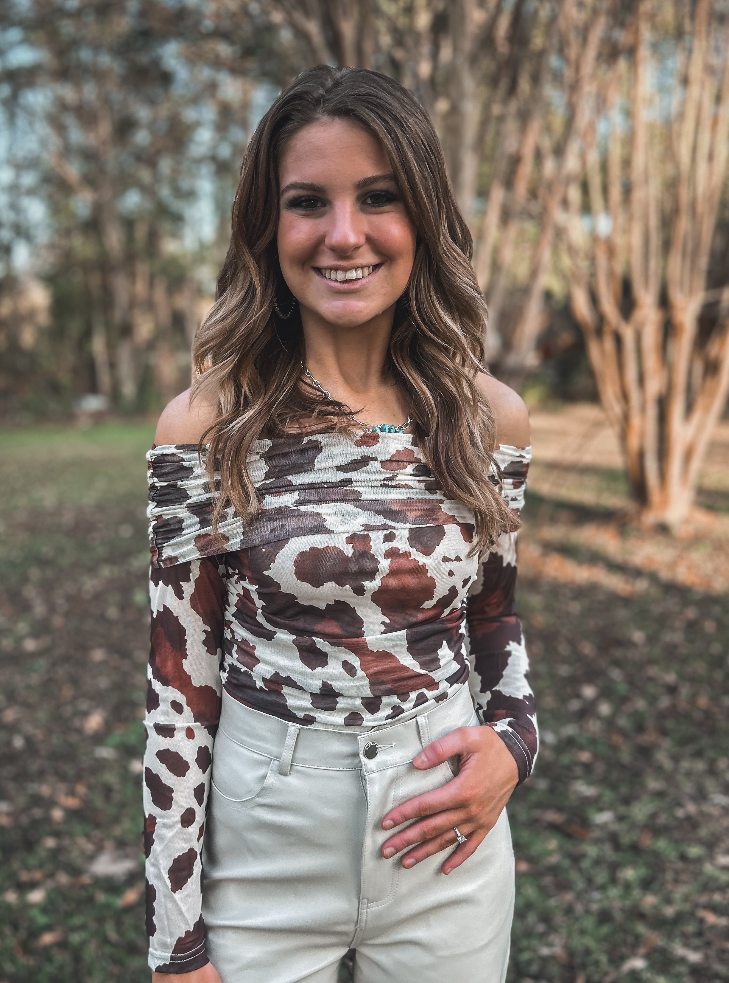 Cowgirl Chic Mesh Top